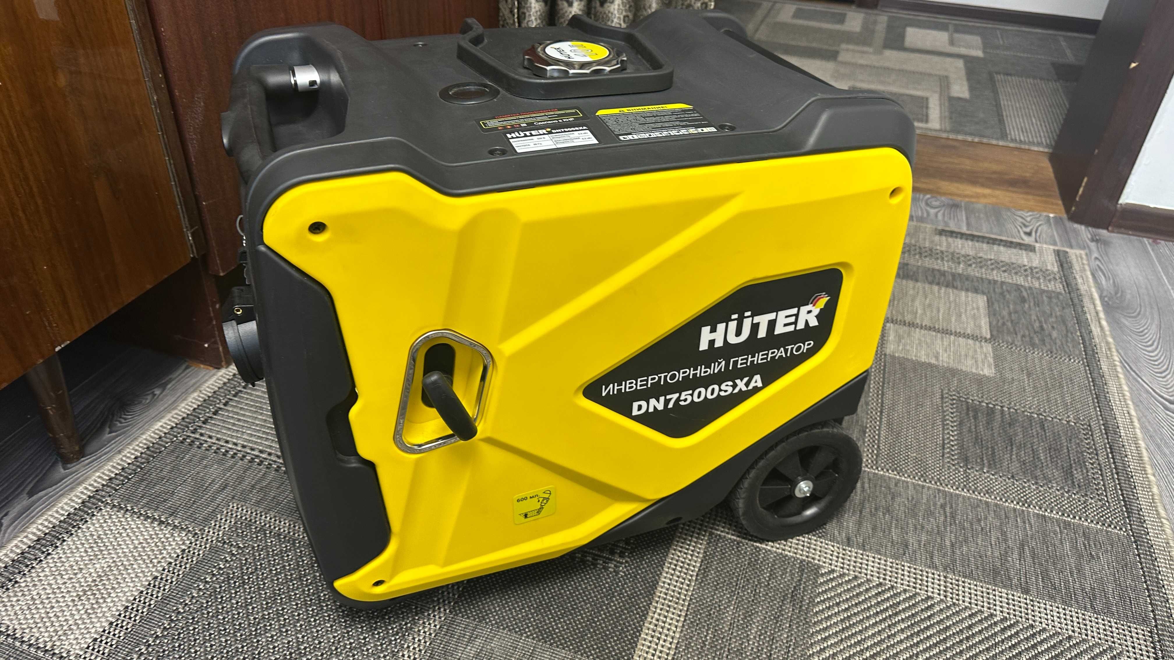 НОВЫЙ инверторный генератор Huter DN7500SXA