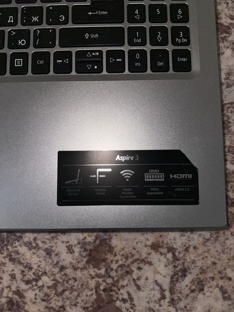 Ноутбук Acer Aspire 3 Intel corei3