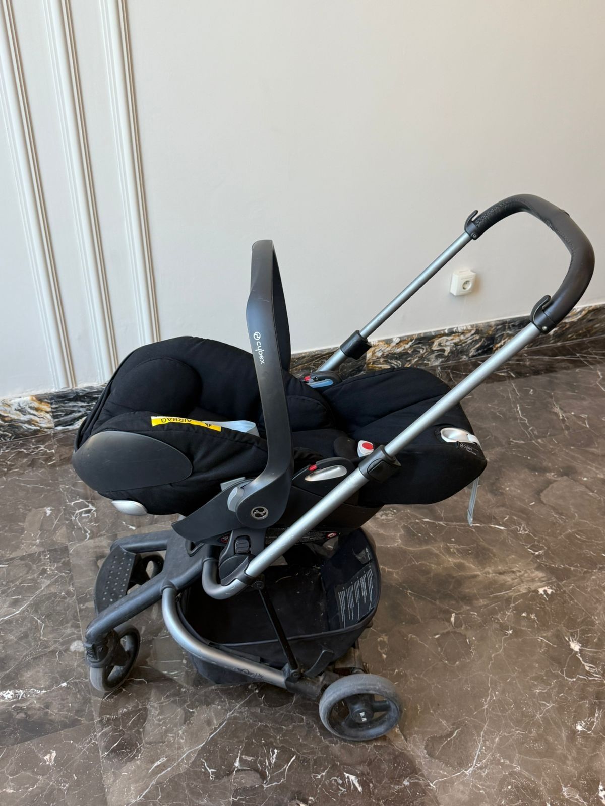 Коляска 3 в 1 mini cuper, автолюлька cybex