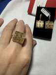 Срочно продам новый золотой комплект