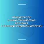 Продается ТОО с финустойчивостью под товарные тендеры