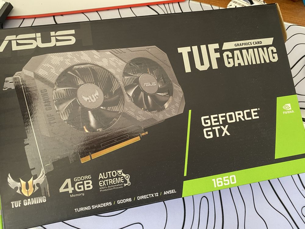 Видеокарта GTX 1650 Tuf Gaming
