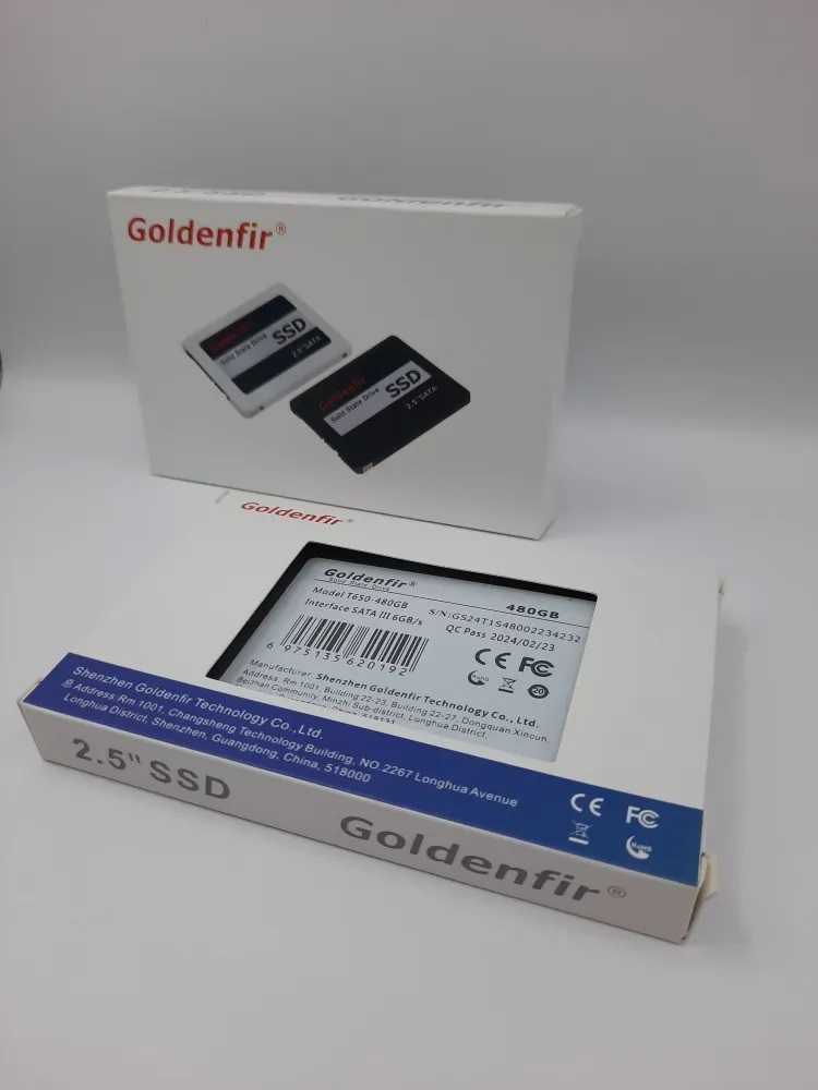 Goldenfir SSD 500Gb Sata 6 Gbit/s/ 2.5"/ 550MB/s/с/580MB/s/с, 3D TLC