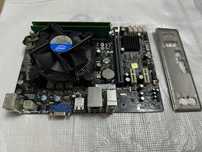 Материнская плата ECS i3-2120 DDR3 4Gb + кулер