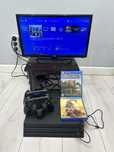 playstation 4 pro 2 джойстика и 35 игр