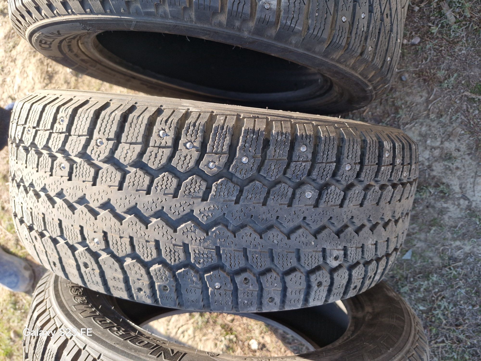 Зимние шины 215/55R/16 NORDMaster 2шт,TRIANGLE 2шт.