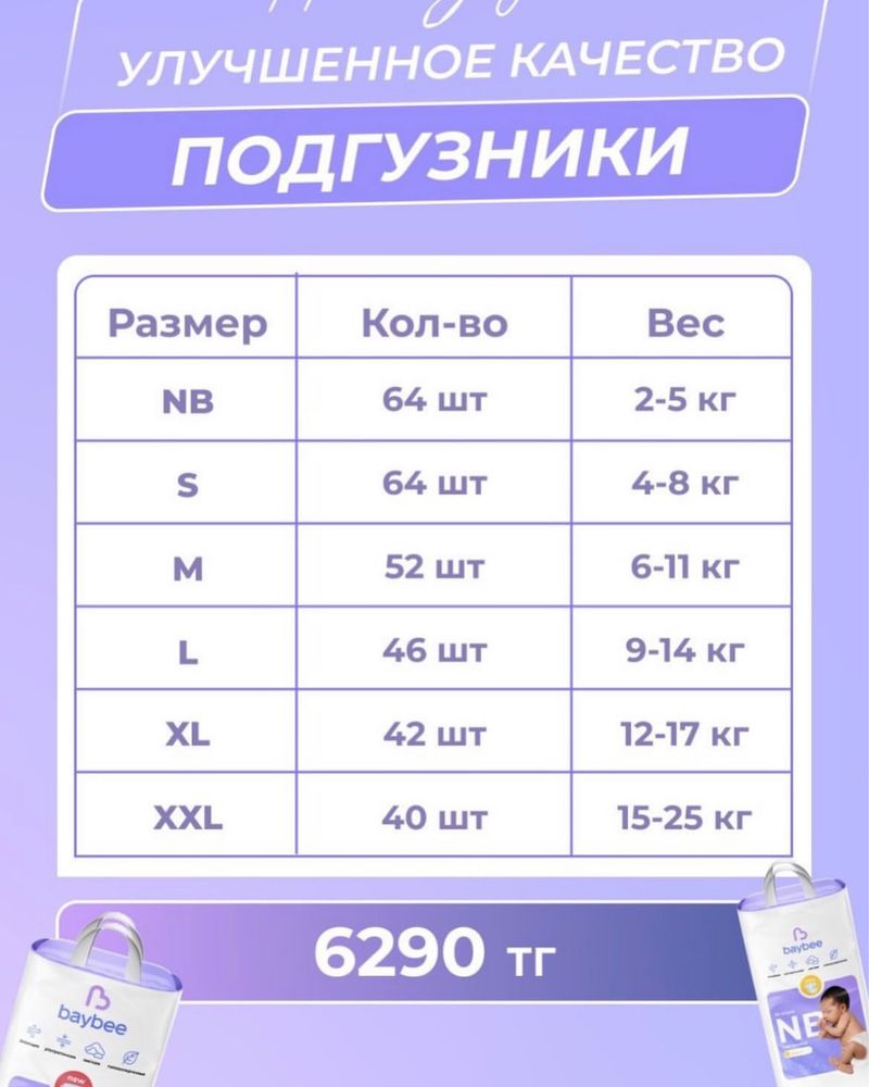 Подгузники, трусики, прокладки