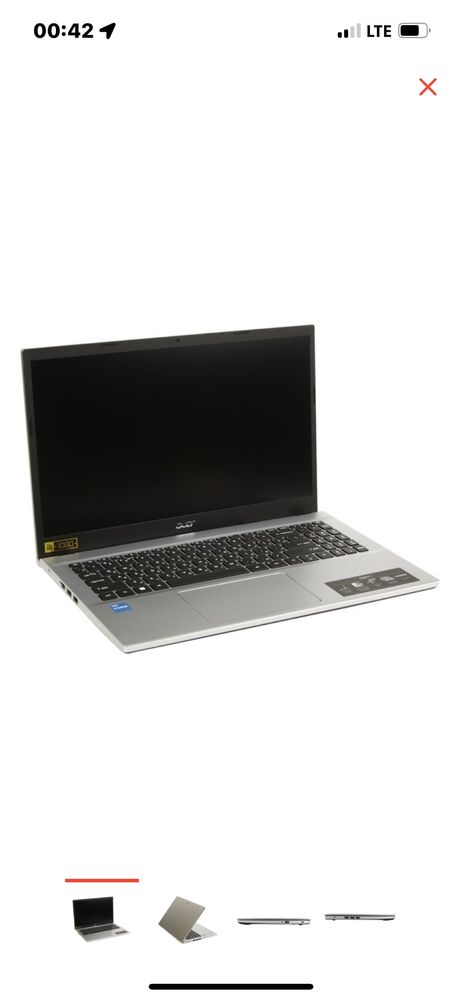 Acer aspire 3 ноутбук, почти новый