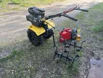 Продам мотоблок с фрезами, Huter mk-1002p-10
