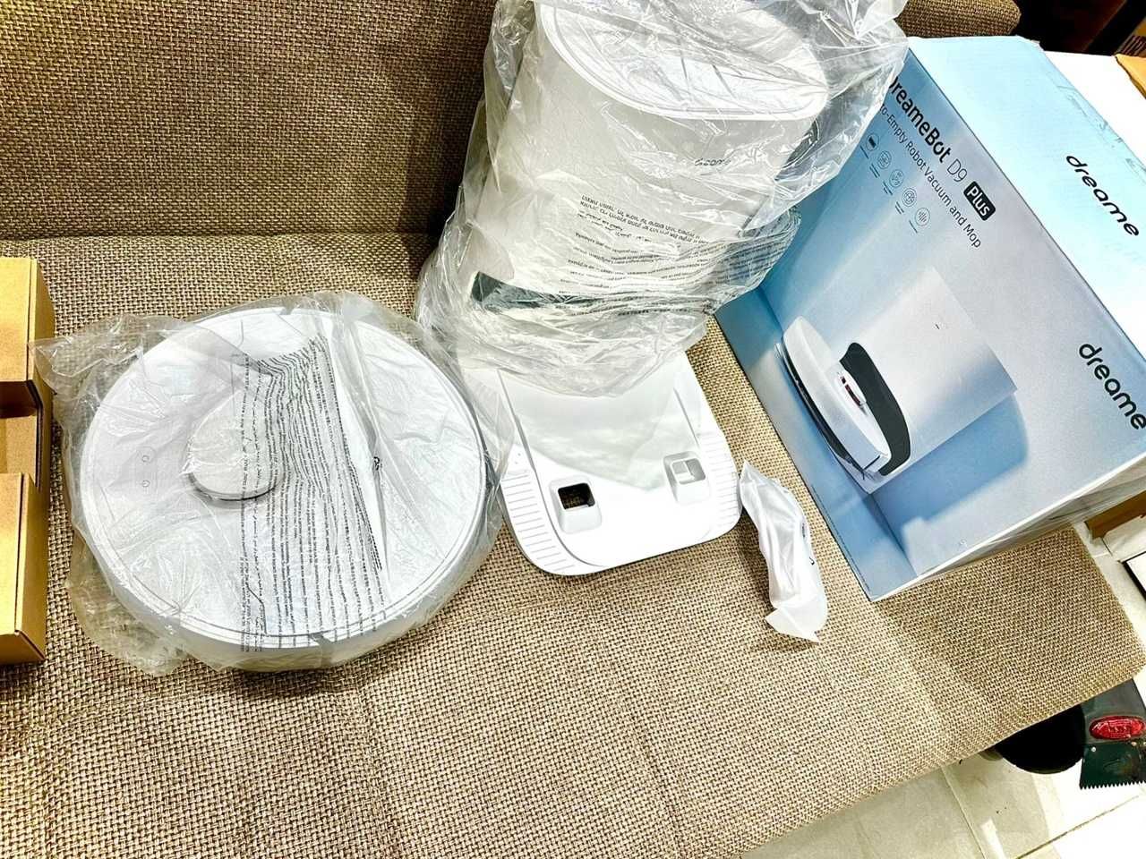 Робот пылесос Dreame d9 plus / новый