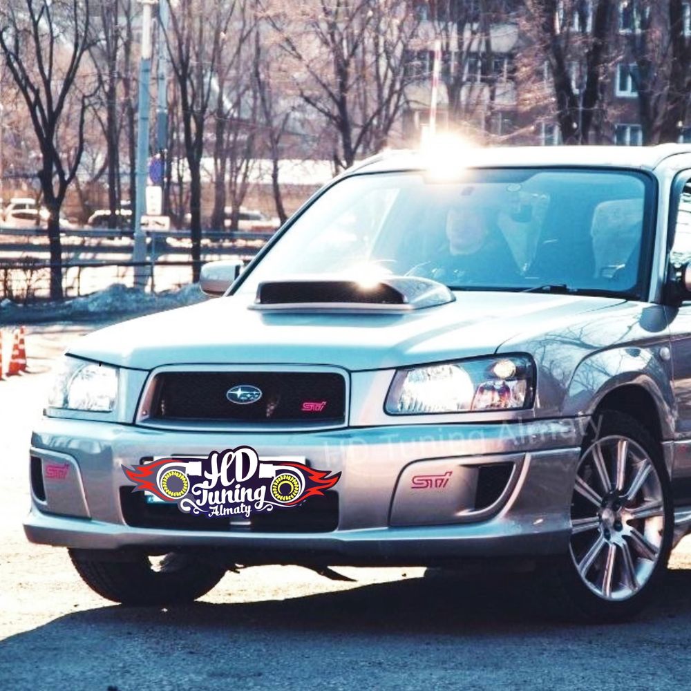 Бампер передний STI Subaru Forester SG Дорестайлинг