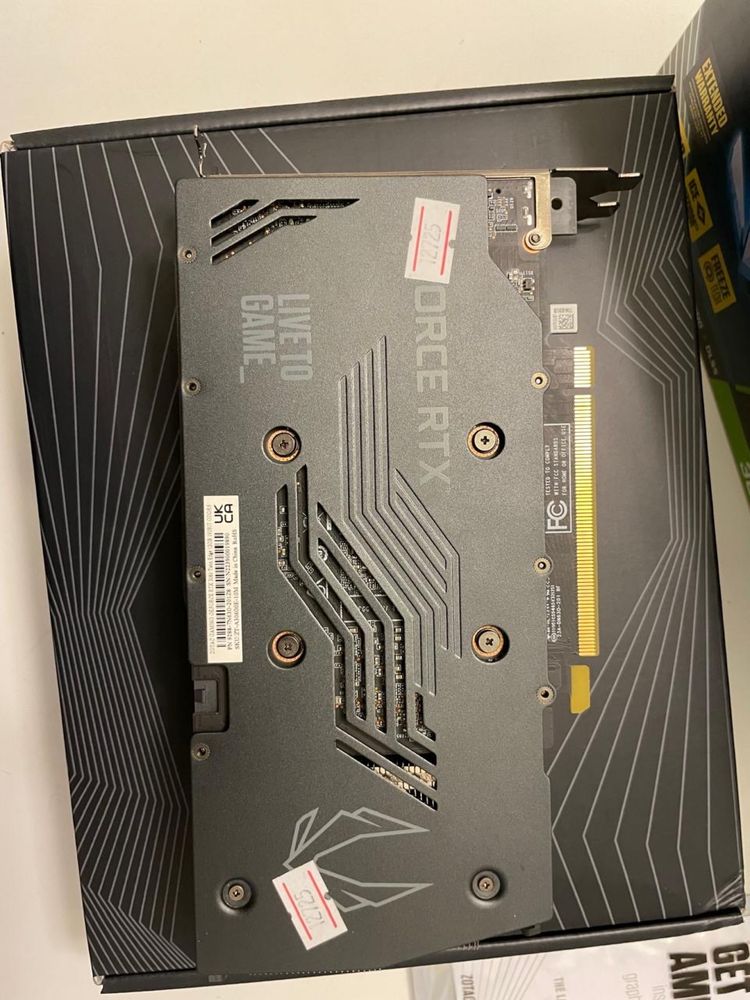 Видеокарта ZOTAC Gaming GeForce RTX 3060 Twin Edge 12gb