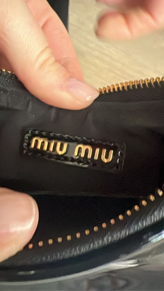 Сумка Miu miu кожа