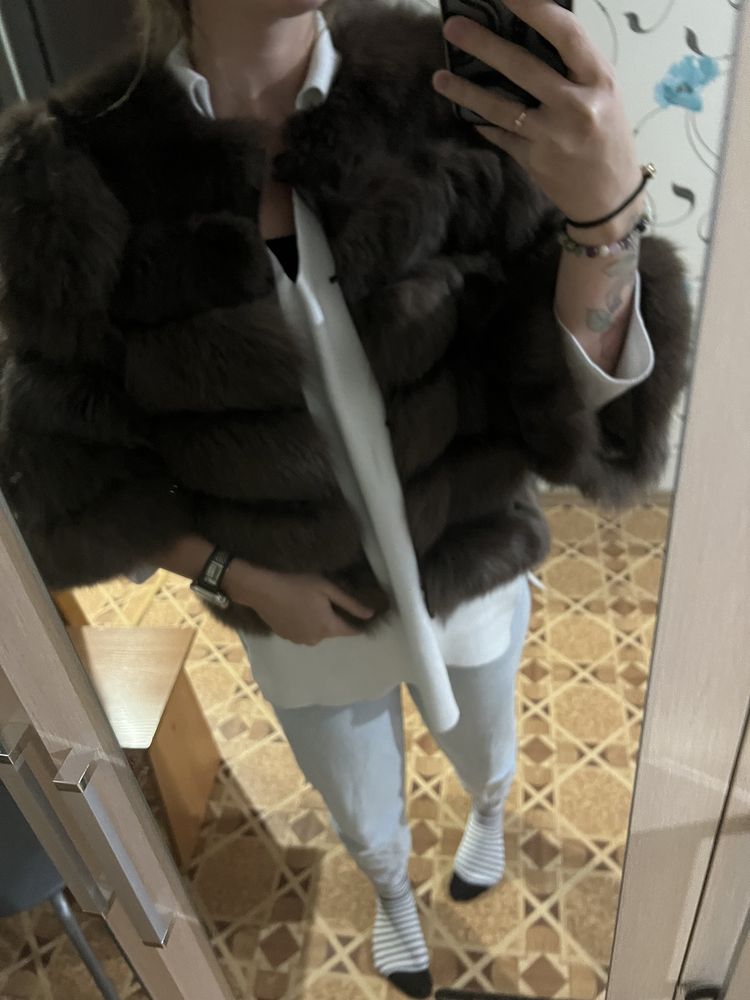 Продам шубу песец