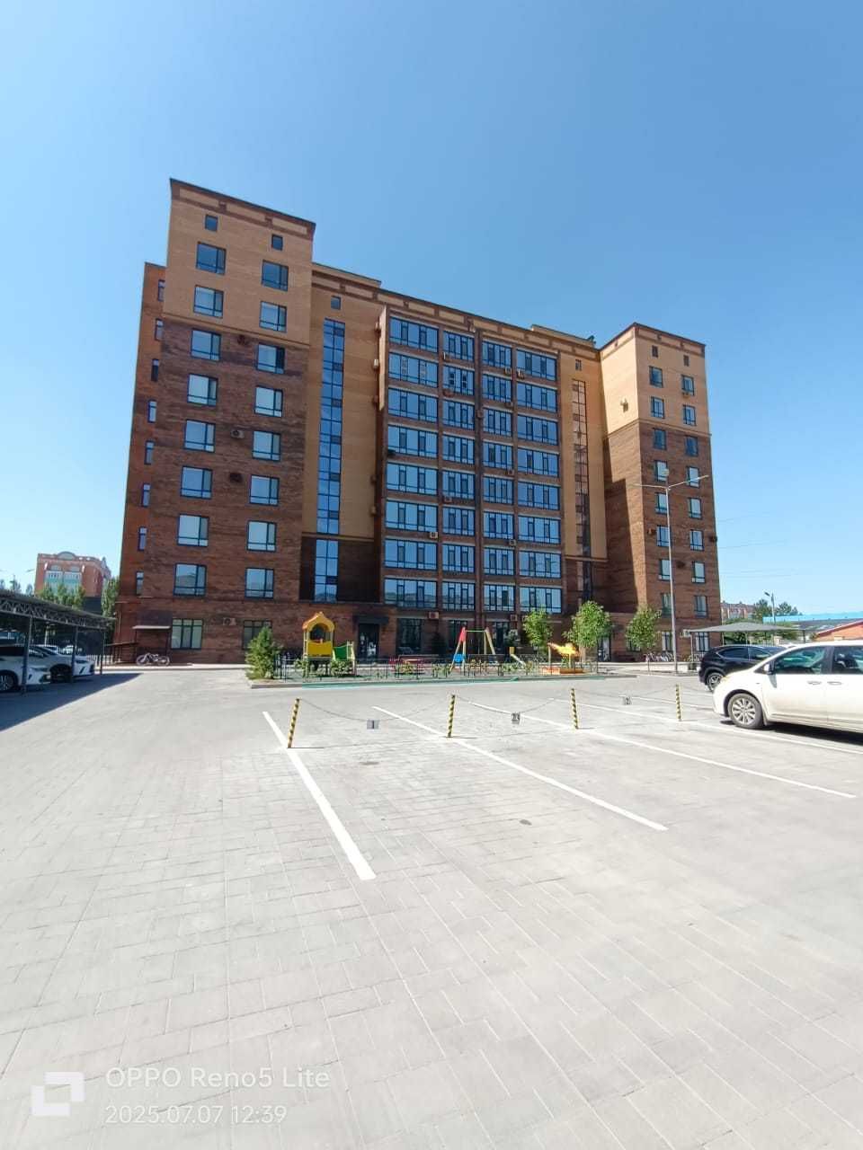 В продаже 3х кв. ЖК РЕНЕСАНС 2 9/9 эт.2022г. Санкибай батыра