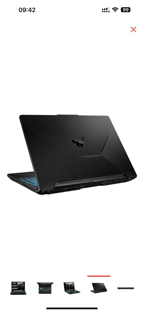 ASUS TUF GAMING A15 15,6” /16gb/512gb