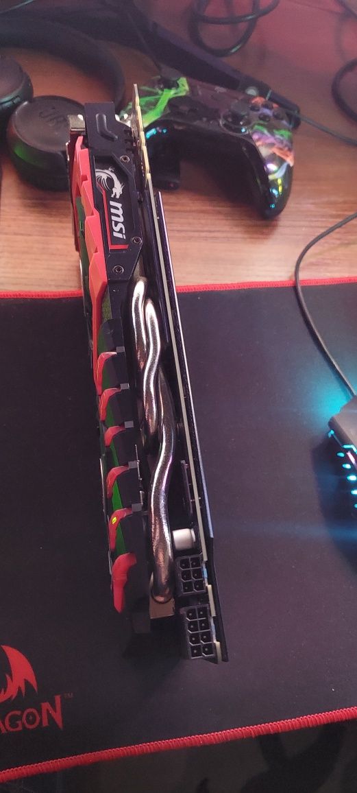 ВИДЕОКАРТА Nvidia Geforce GTX 1070 8GB MSI GAMING X в идеале!