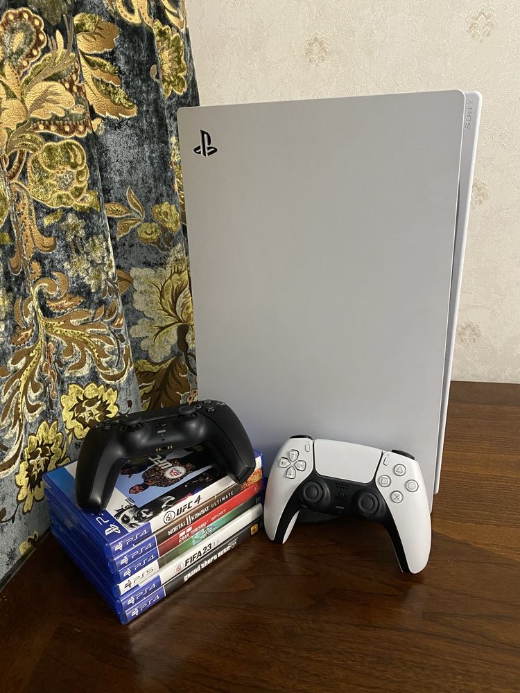 Sony PlayStation 5 / PS5 2tb + 6 игр на дисках + PSN аккаунт