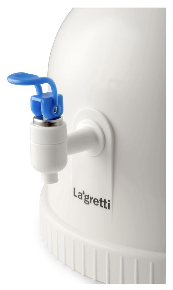 Кулер для воды Lagretti Turin белый (бутыля в подарок)