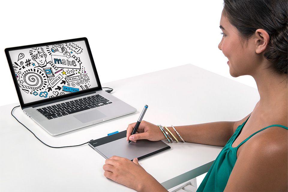 Графический планшет WACOM INTUOS pen small tablet CTL-480