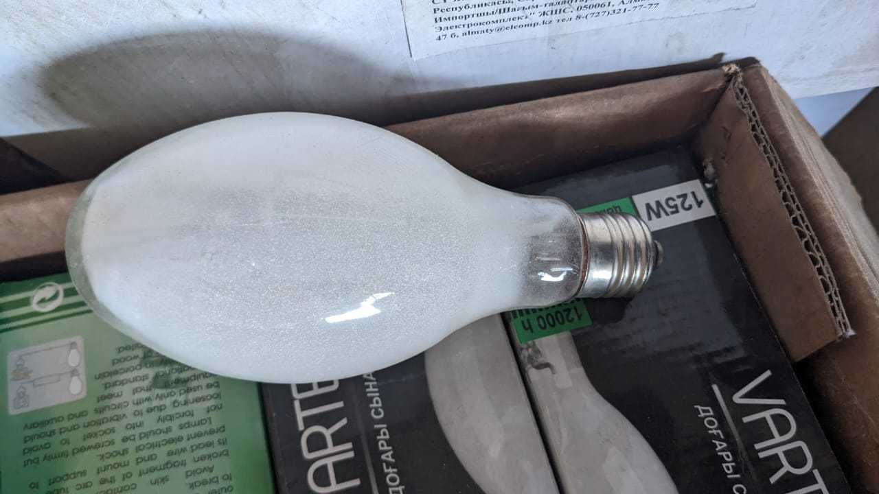 лампы газоразрядные ртутные ДРЛ 125w