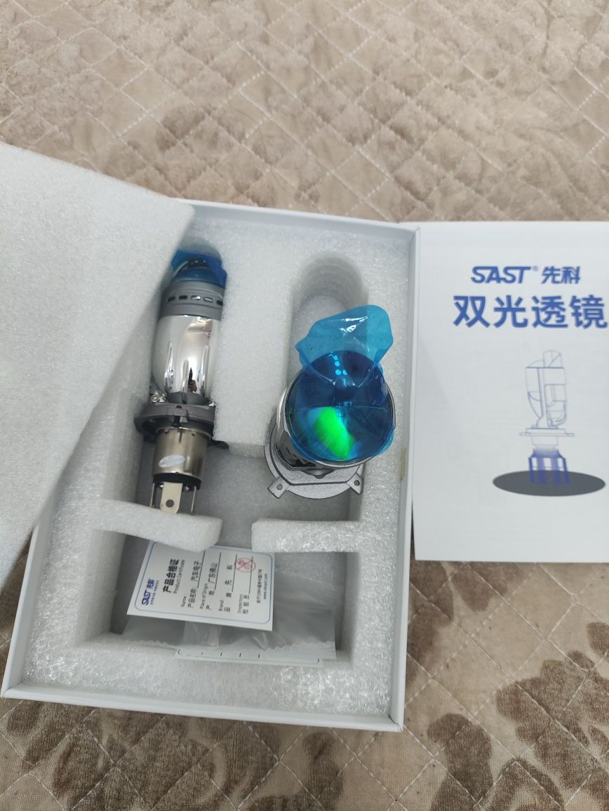 Bi led, оригинал, разьем H4