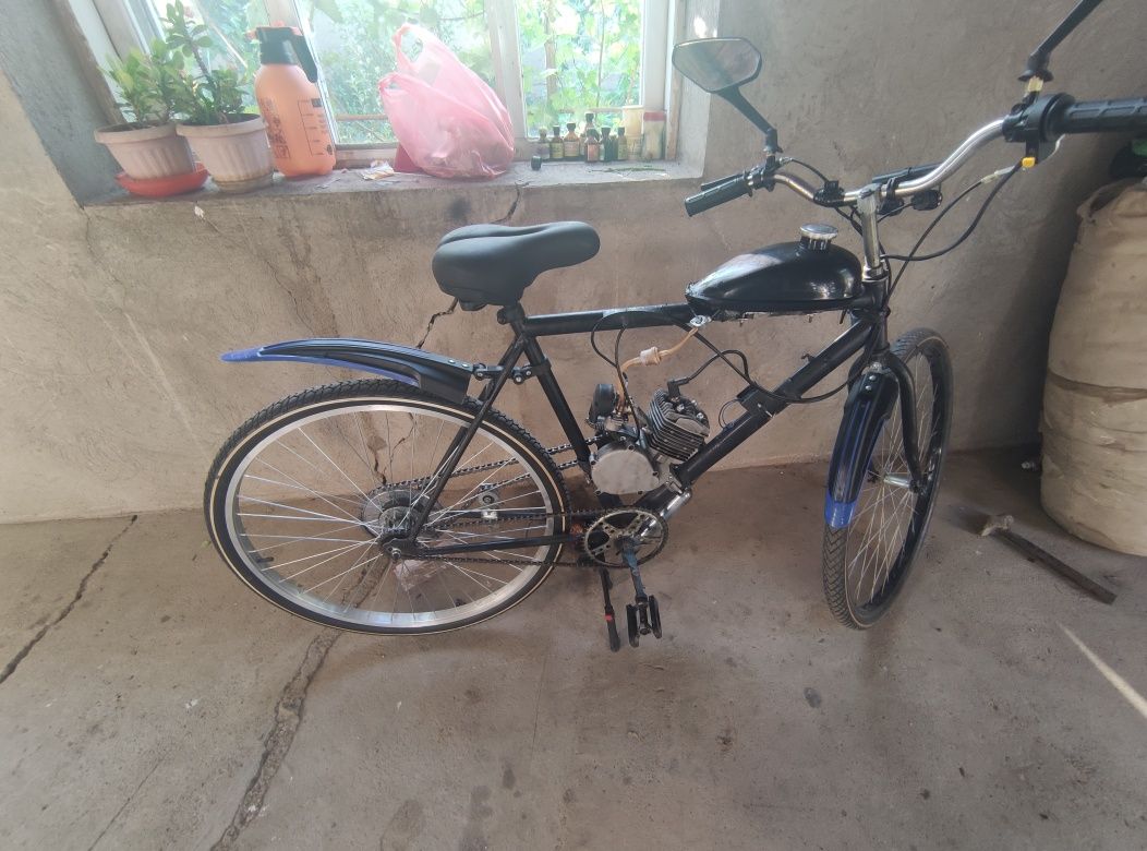 ВЕЛАМОТОР F80cc велосипед