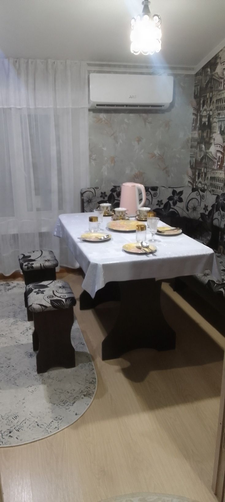 Квартиры посуточно Центр.9000.Час-1500