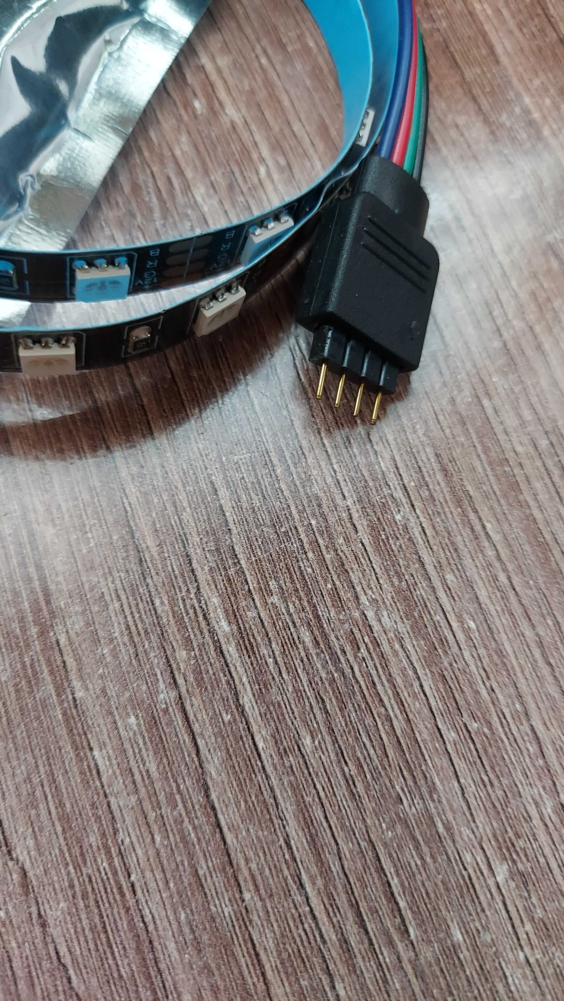 LED RGB ленты 30-50см deеpcool и китай,можно с контроллером и на плату