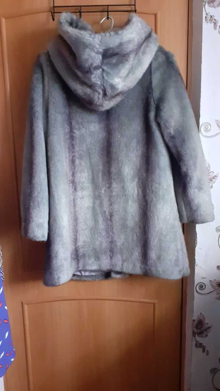 Продам серую шубу