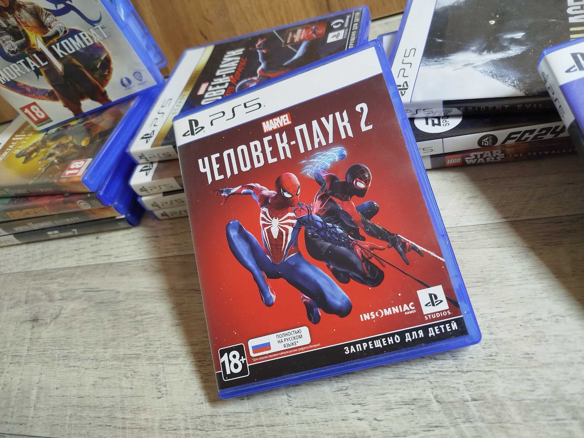 Человек паук 2 PS5 Spider Man 2 MK1 Ufc5