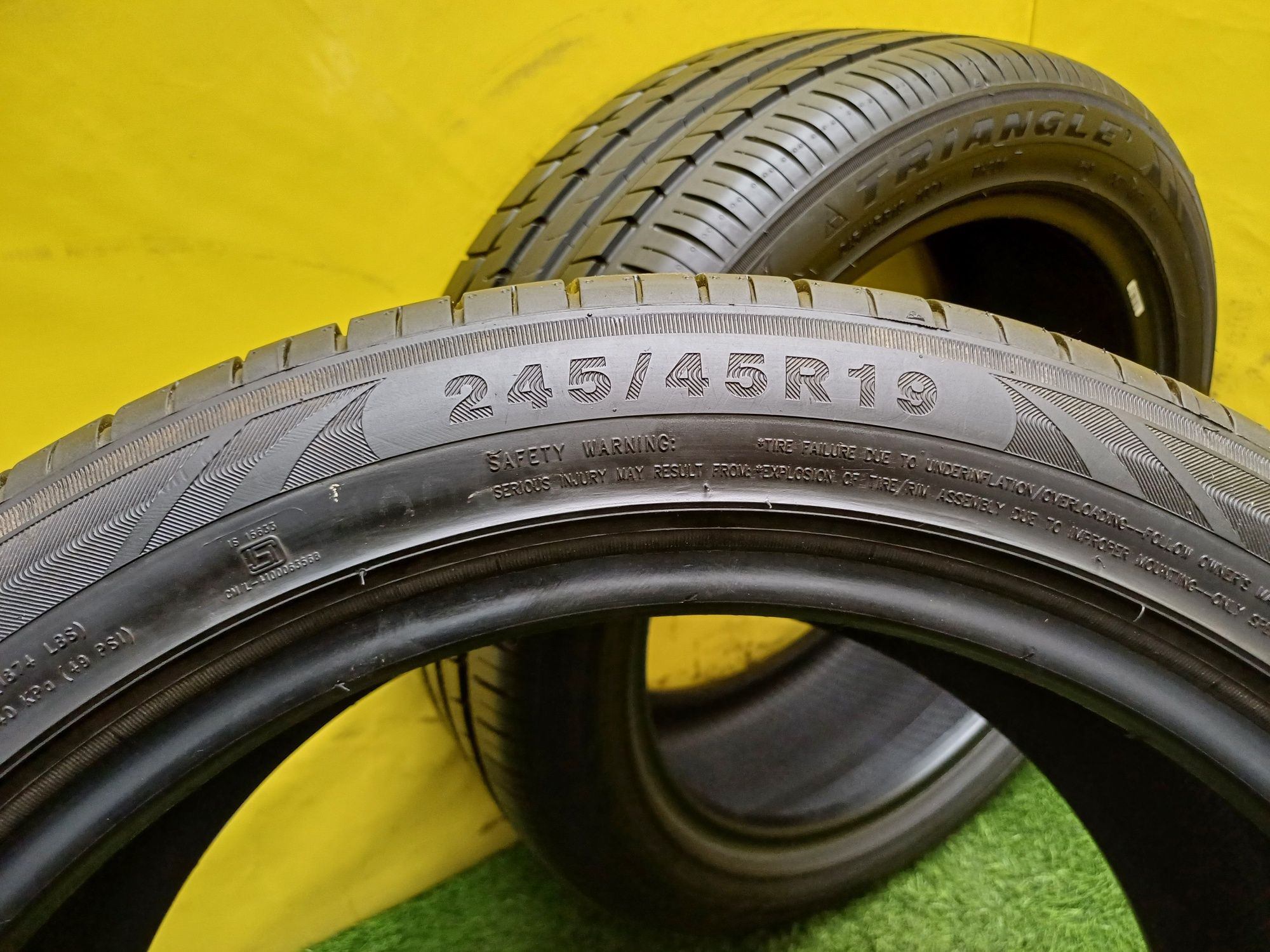 Шины 245/45 R19 Triangle пара.