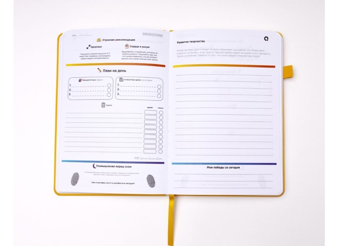 Планер Qplanner PRO (на русском), A5, комбинированная