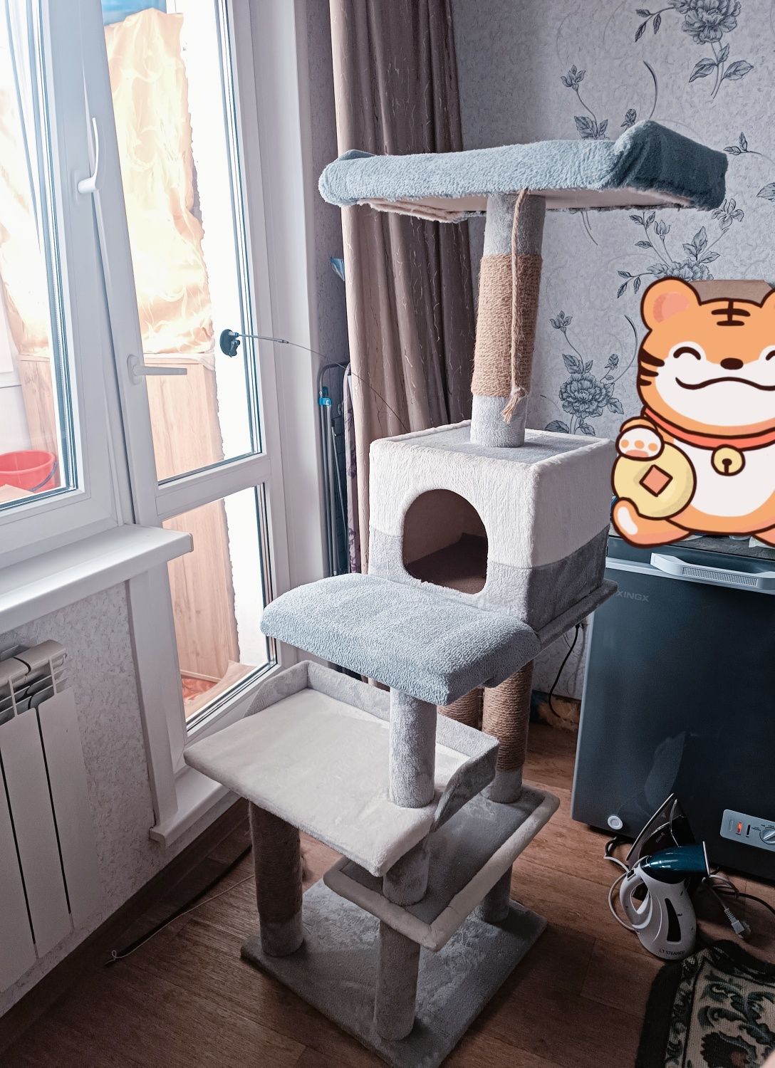 Продам игровой кошачий комплекс Когтеточка