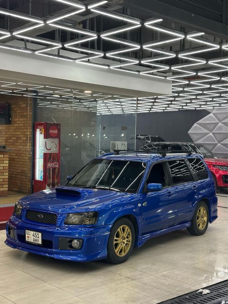 Передний бампер Subaru forester sg дорестайлинг обвес тюнинг