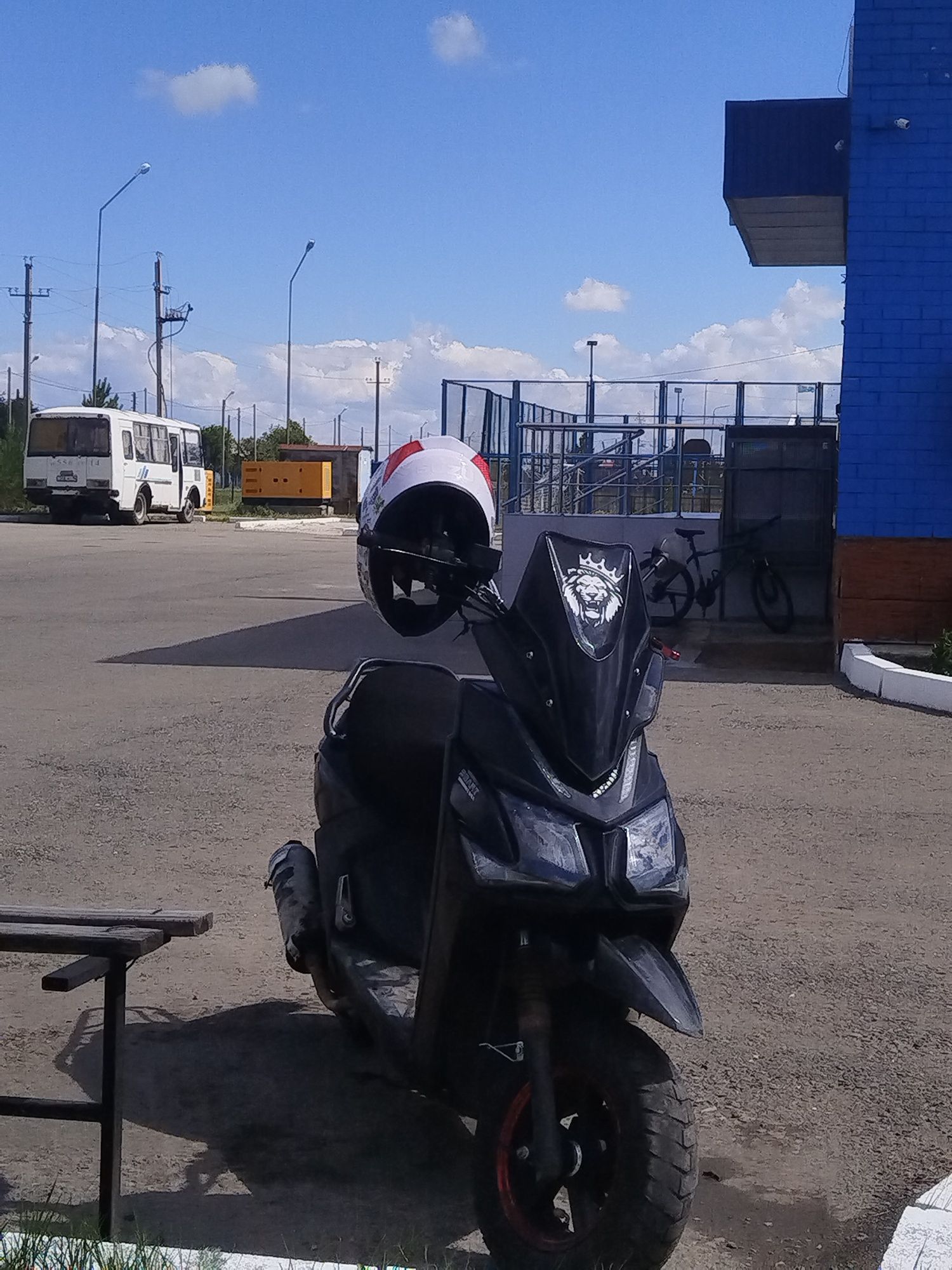 Скутер Самурай!!
