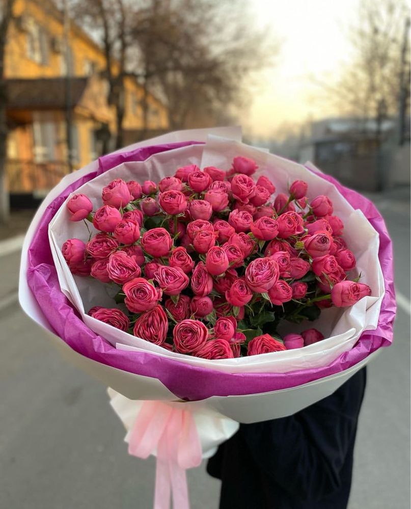 Розы Пионы Гортензии большой выбор