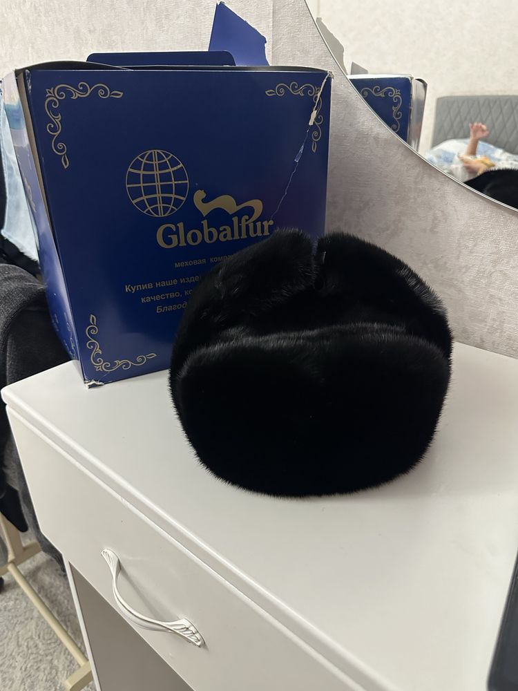 Ушанка норковая