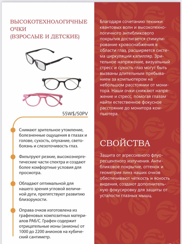 Графеновые очки высокотехнологичные