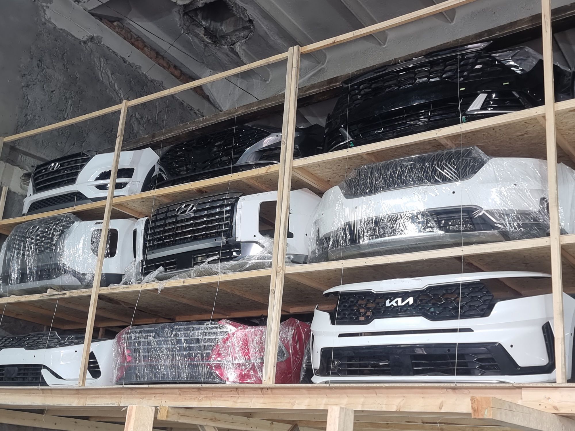 Запчасти по кузовным на Kia и Hyundai  Киа Хюндай