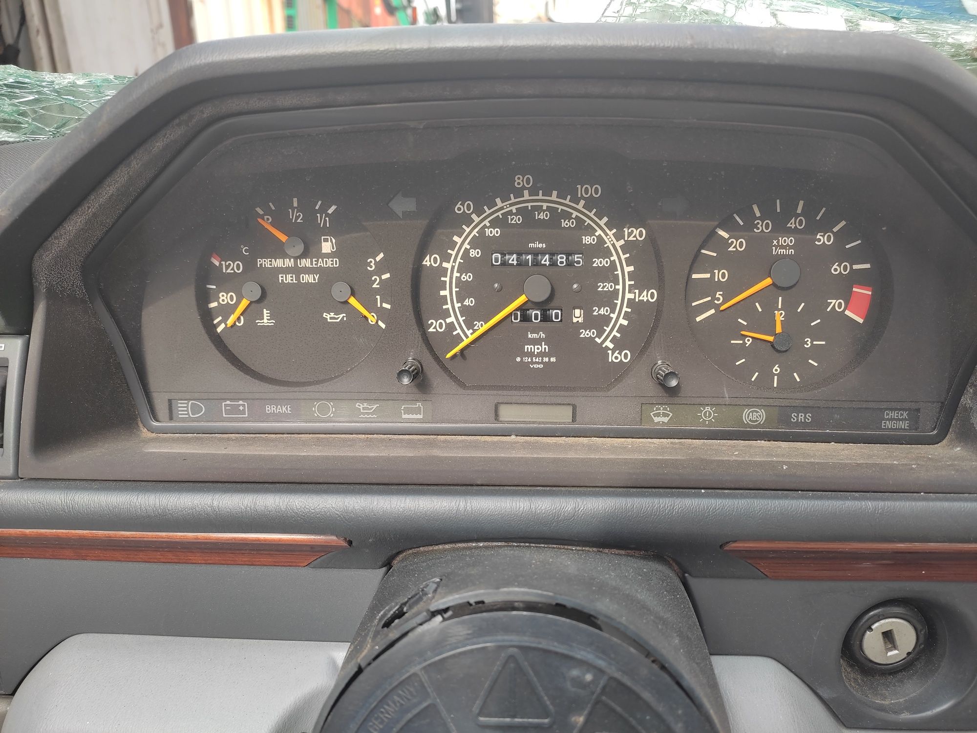 W124 Америка контрактный двигатель акпп бу запчасть мерс фары матор