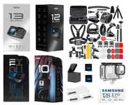 Комплект GoPro HERO 10/11/ 12 / 13 Black + Крепления