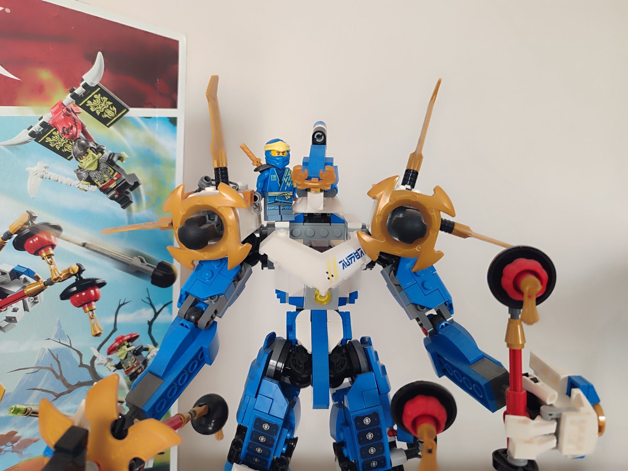 Lego Ninjago Jay's Titan Mech