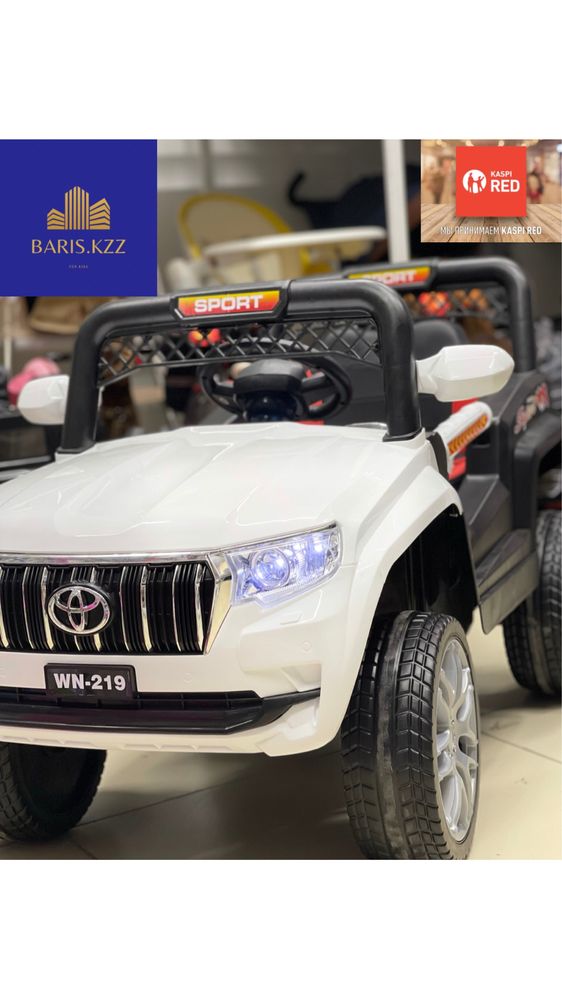 Акция! Электромобили TOYOTA LAND CRUISER! Рассрочка, Кредит, Kaspi RED