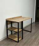 LOFT стол с полками