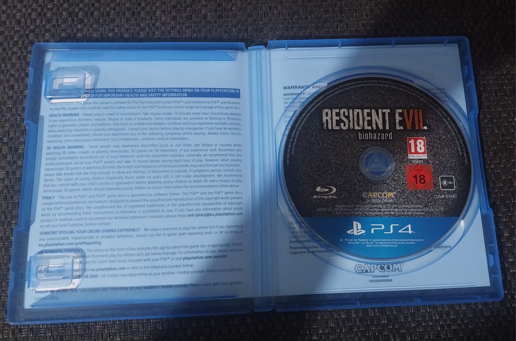 Игра Resident Evil 7 Ps4