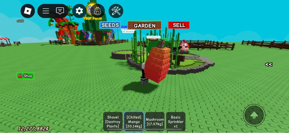 2 фруктов из игры grow a garden