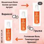 Массажный крем Welive. Согревающий крем