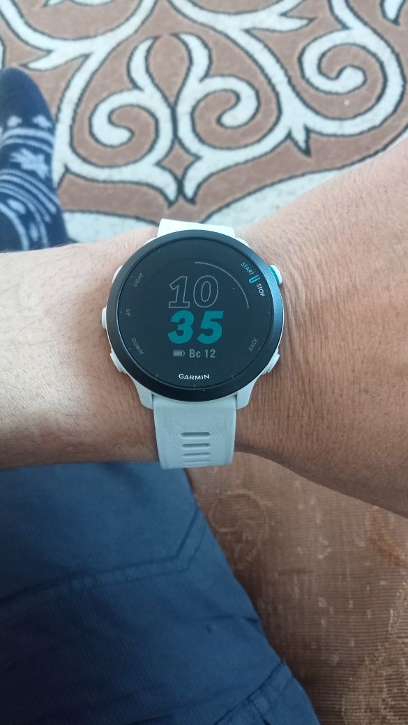 Garmin forerunner 55 белый