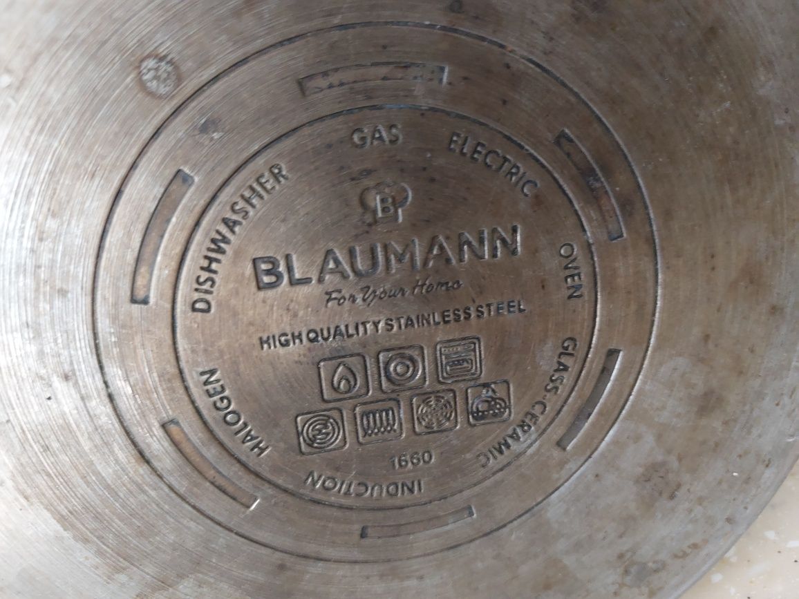 Кастрюля-пароваркBLAUMAN, нерж 5Л/Мииксер/ кастрюляPeterhof/сковородка